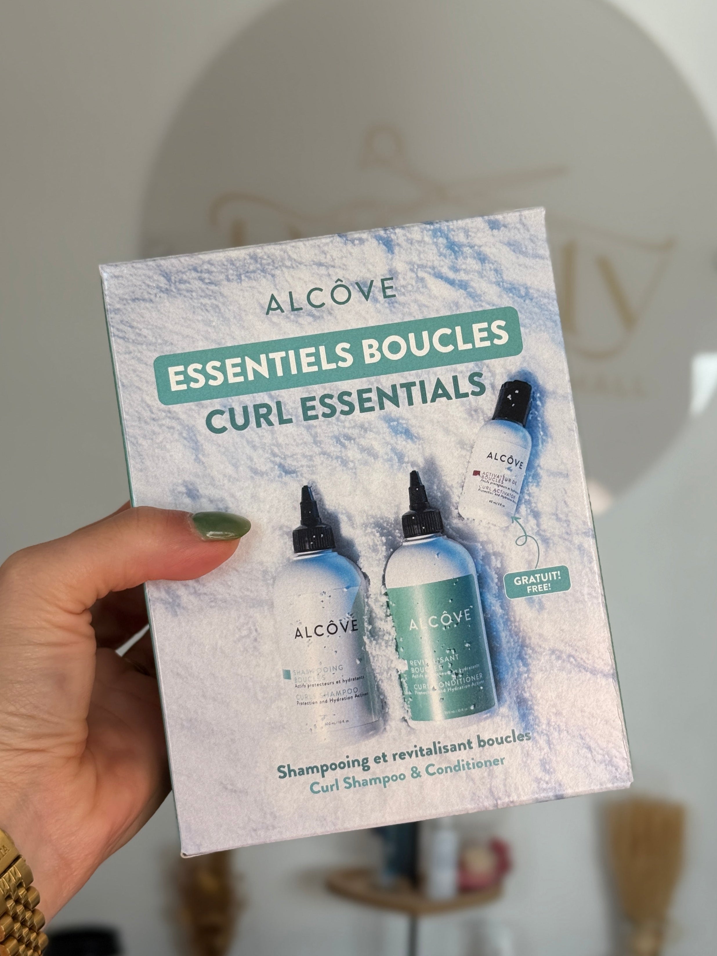 Alcove Curl  Kit  (Shampoo, Conditioner and Mini Curly Activate)