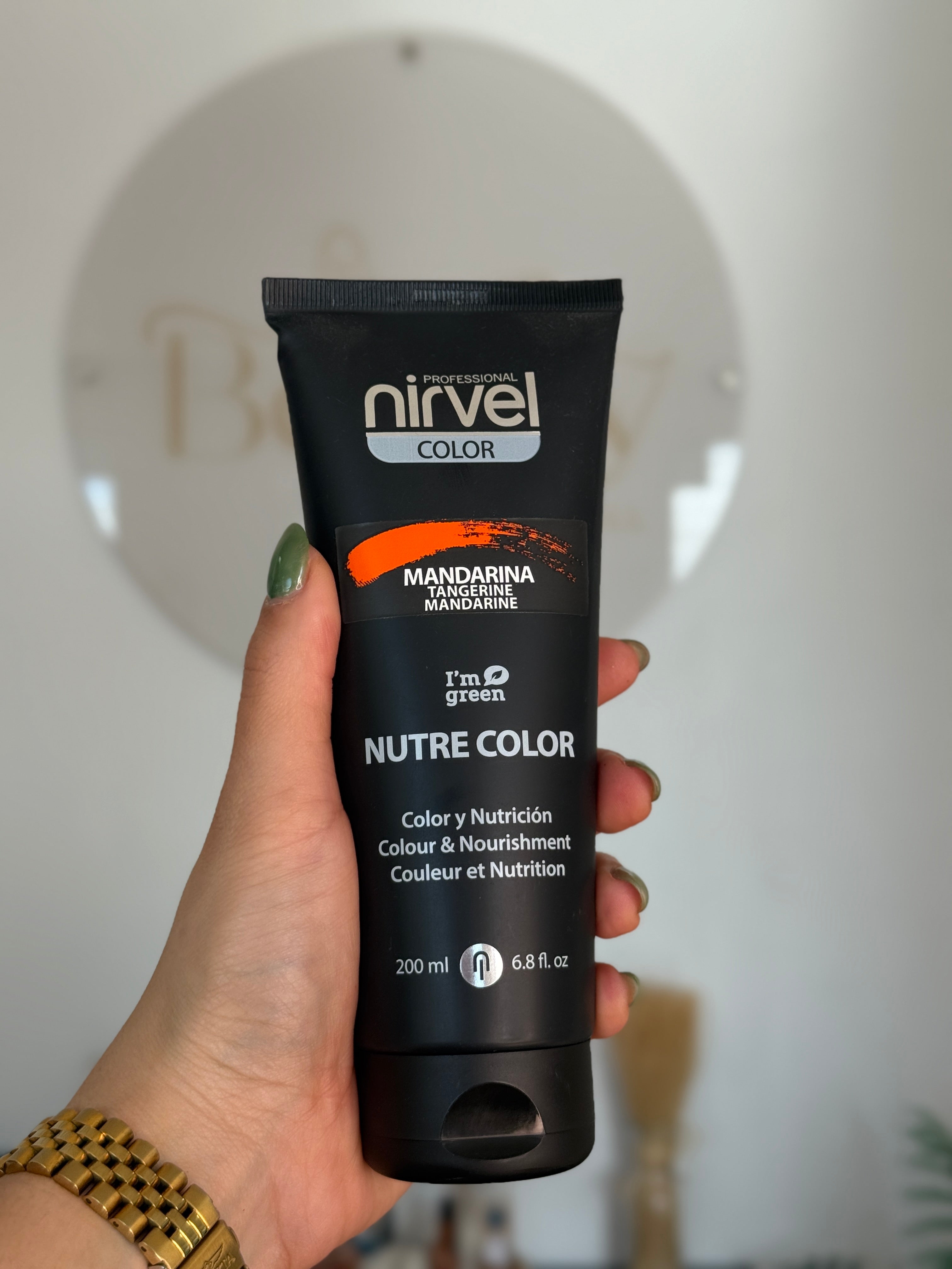 Nirvel Nutre Mask Color Mandarina