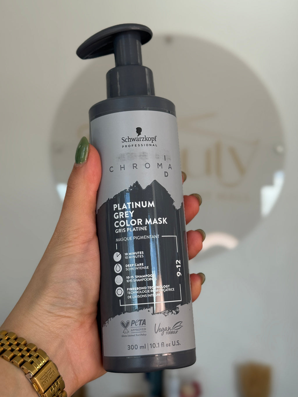 Schwarzkopf Chroma ID 9-12 Platinum Grey
