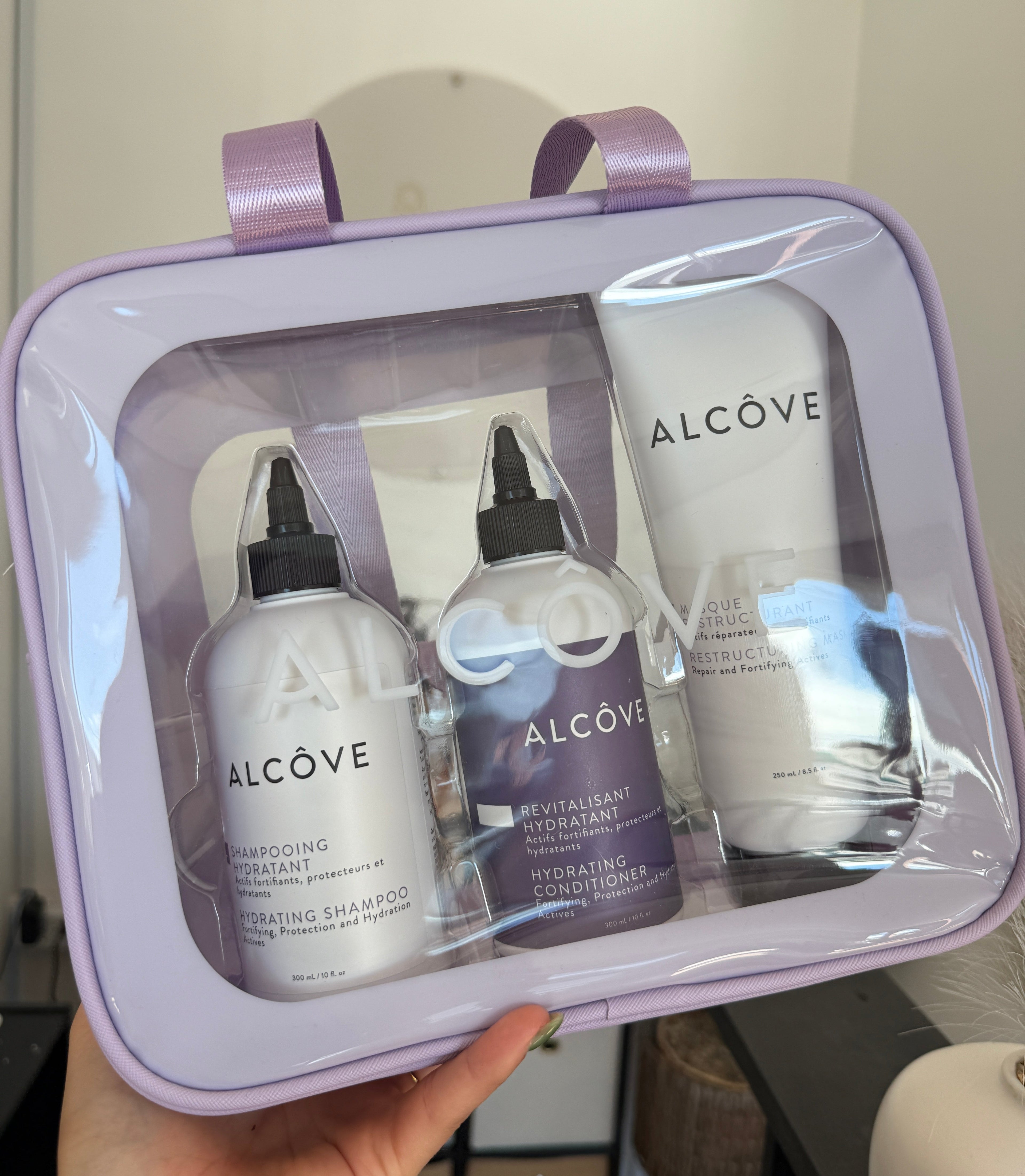 Alcove Hydration Kit (Shampoo, Conditioner and Mask)