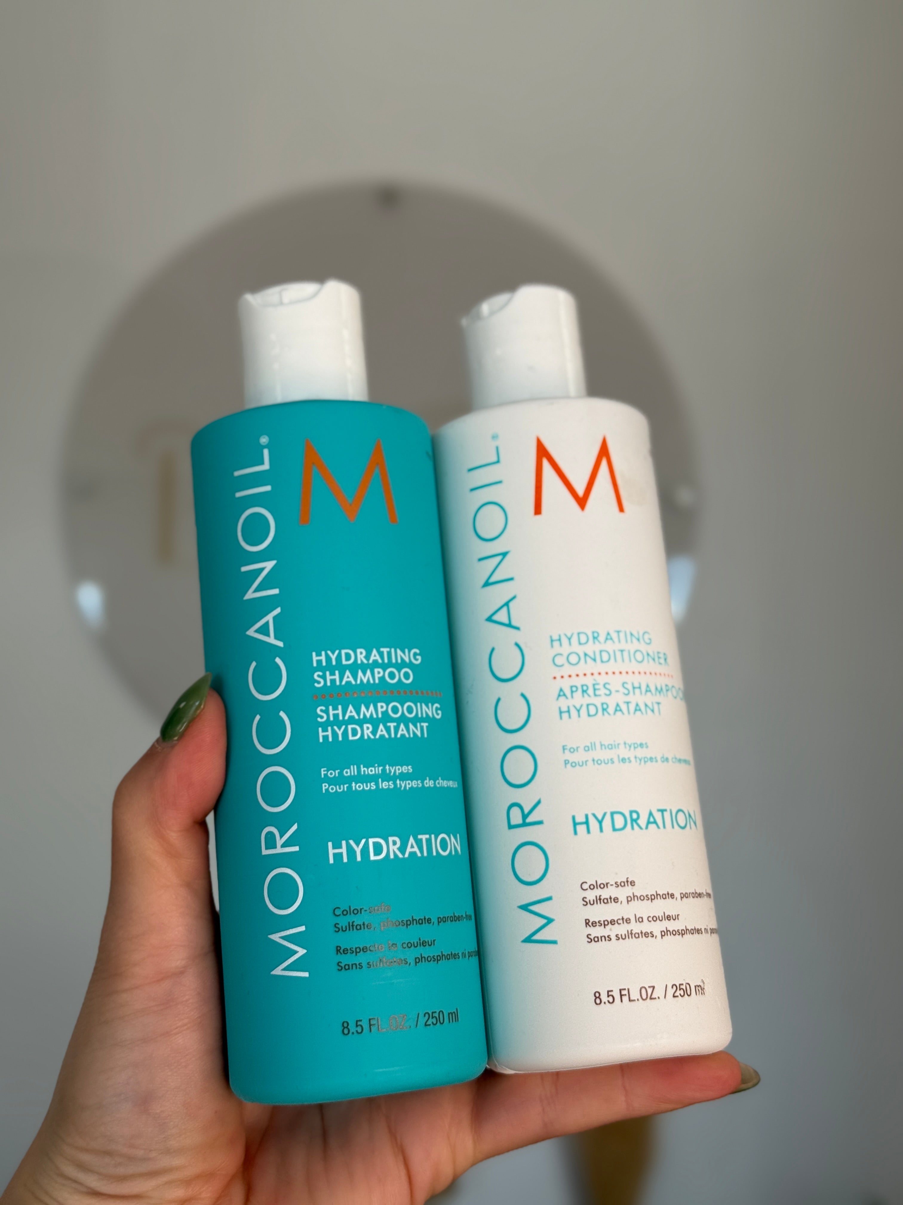 Moroccanoil  Duo Hydrating shampoo and conditioner