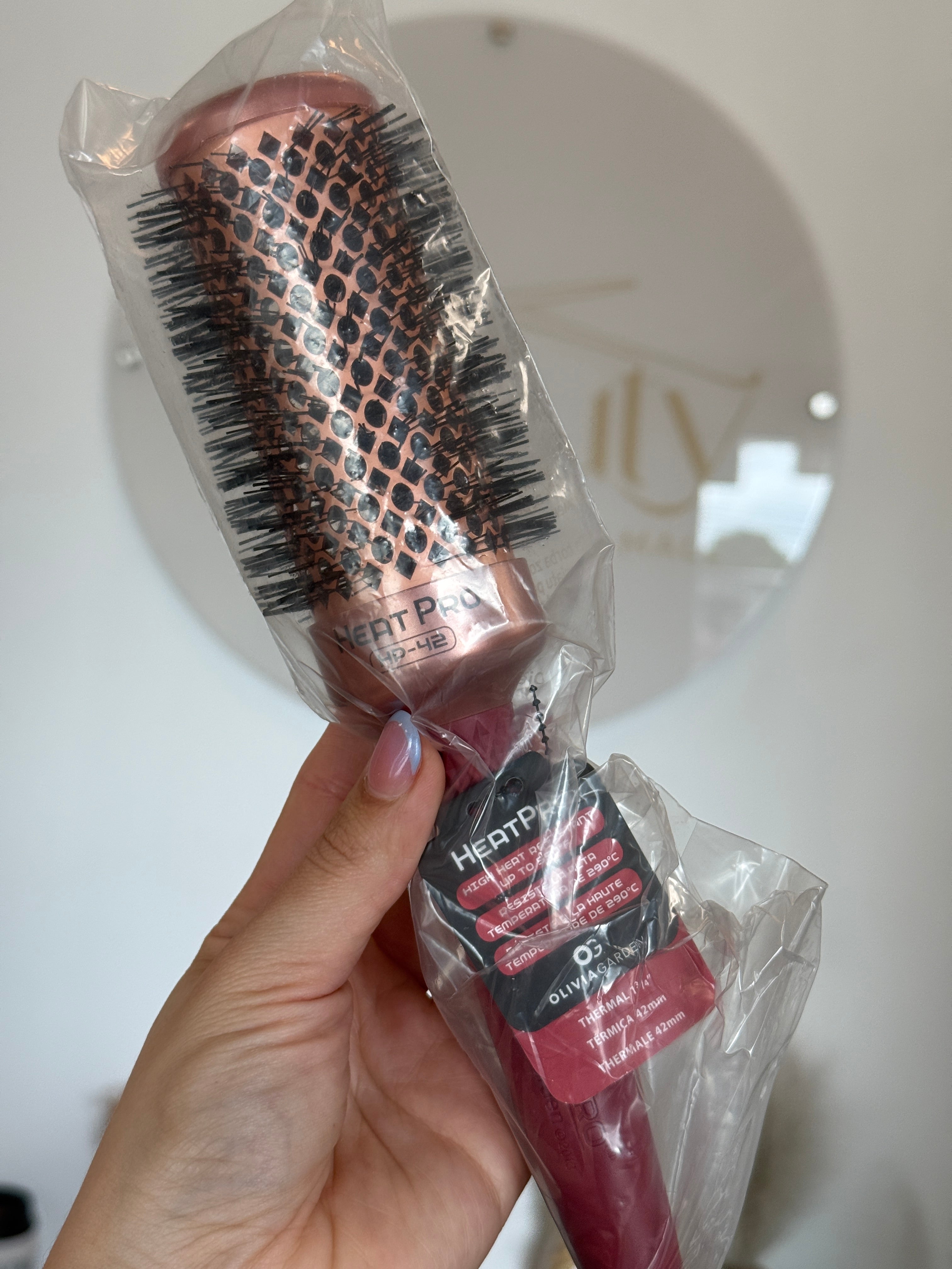 Olivia Garden Rose Gold 1-3/4 Brush
