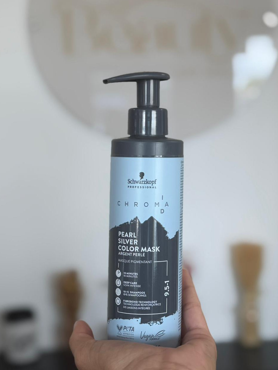 Schwarzkopf Chroma ID 9.5-1 Pearl Silver